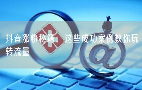 抖音涨粉秘籍:这些成功案例教你玩转流量
